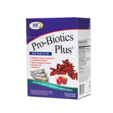 12 souches probiotiques dans Pro-Biotics Plus, diversité et activité élevée
