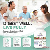 NWC Naturals Belly-Ease tablettes avec probiotiques pour digestion équilibrée