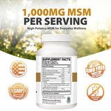 NWC Naturals MSM Gold – BioPerine améliore l'absorption des nutriments.