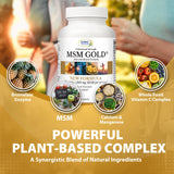 NWC Naturals MSM Gold – lycopène de tomate pour un soutien antioxydant.