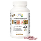 NWC Naturals Ultra-Enzyme Support – bouteille, améliore la digestion après repas