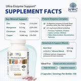 Digestión facilitée après repas grâce à Ultra-Enzyme Support