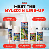 Nyloxin etiquette claire et lisible pour dosage pratique