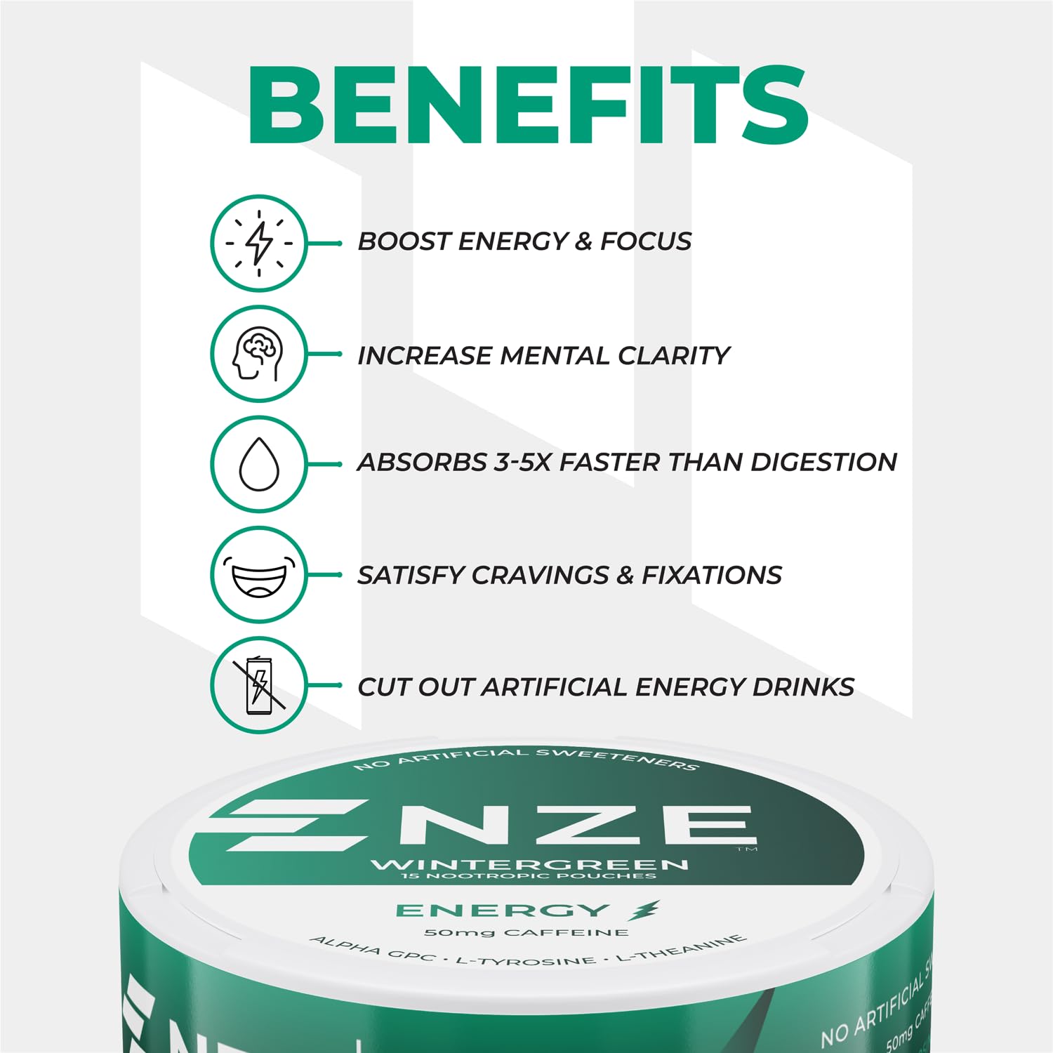 NZE Absorption rapide en bouche: entrée rapide dans le sang