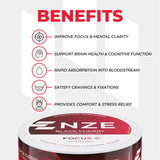 NZE Focus sans sucre ni édulcorants artificiels, option plus légère