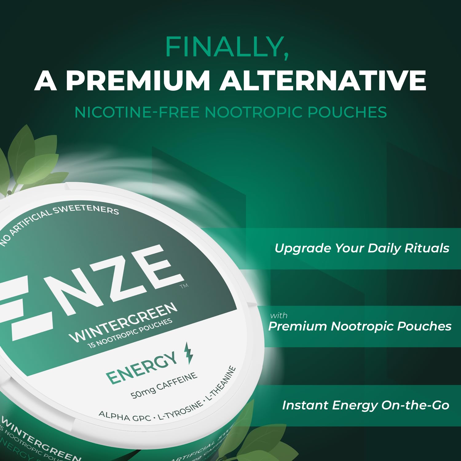 NZE Poche Caféine 50 mg: concentration et focus