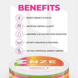 Poche NZÉ Tropic Mango avec L-Theanine et nootropiques – concentration
