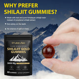 Gommes affichant Ashwagandha et Gokshura pour soutien naturel.