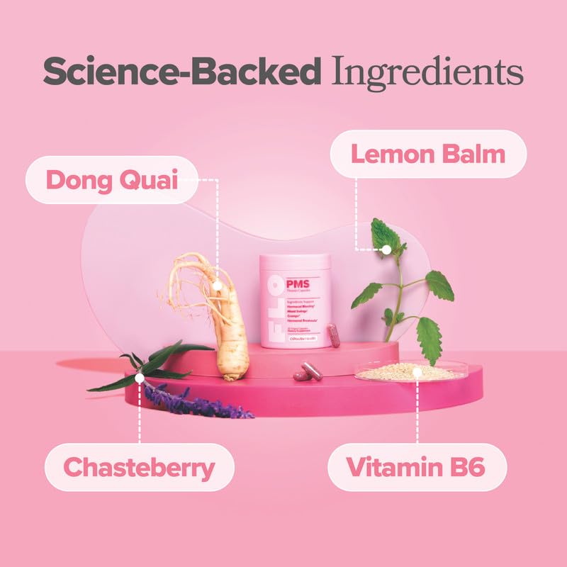 O Positiv FLO PMS bouteille pratique et format facile à emporter.