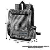 O2TOTES fermeture inférieure zippée, sac à dos stable sur surface
