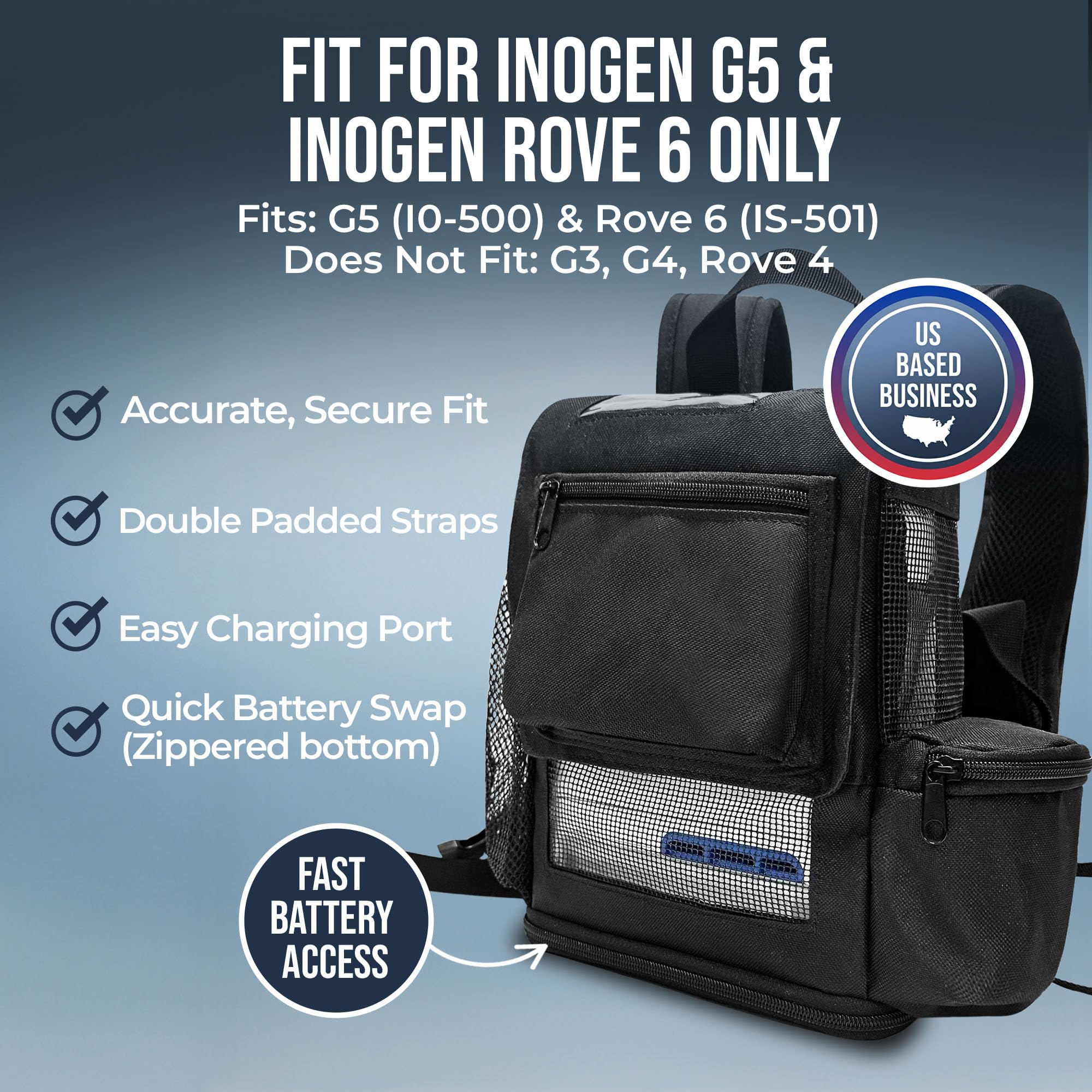 O2TOTES sac à dos pochettes pratiques pour téléphone et accessoires