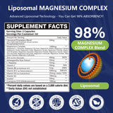 Oakevlp capsules magnésium 18 types pour une absorption efficace et douce.