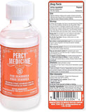 Flacon Percy Medicine prêt pour le voyage, format portable et pratique.