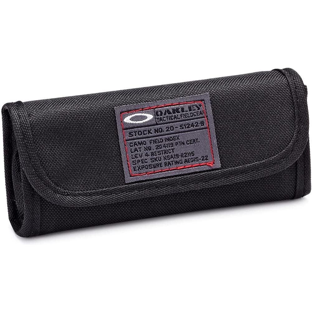 Oakley kit nettoyage lunettes - chiffon sans traces et étui nylon ballistique, rangement pratique