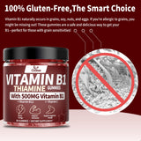 Gommes vegan sans sucre OALSE Thiamine B1, parfaites pour grignoter sans culpabilité.