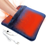 Chauffe-pieds double face OANUIEM avec LCD pour chaleur rapide et homogène.