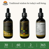 OASIS FORCE L-Theanine – format pratique de 2 fl oz pour maison et voyage.