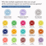 OASIS FORCE Vitamines D3 et K2 pour le calcium.