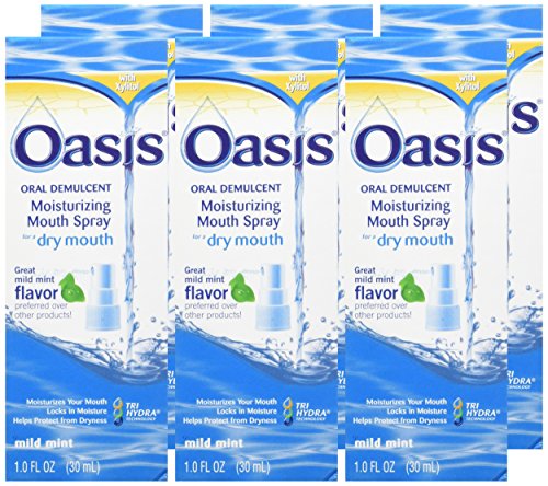 Oasis Spray Embout Pompe Menthe Douce – fraîcheur et hydratation.