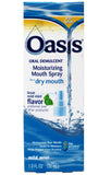 Oasis spray buccal menthe douce rafraîchissant la bouche.