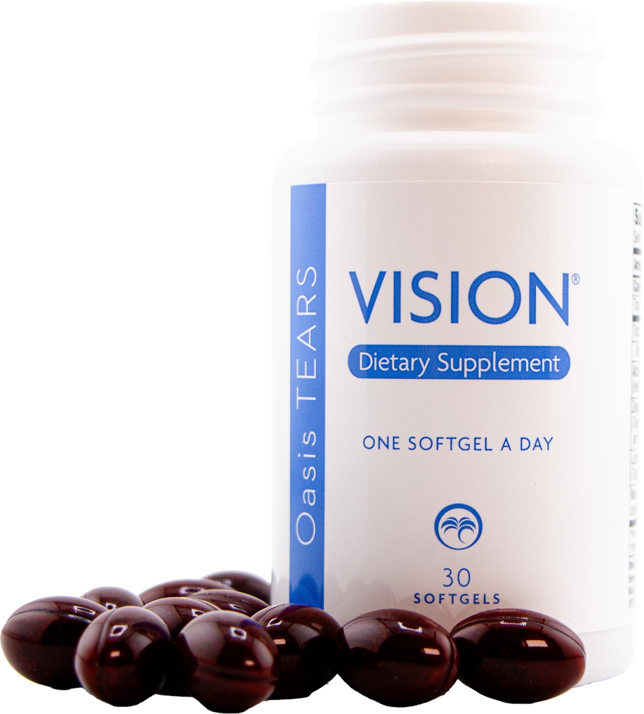 Oasis TEARS VISION – ingrédients sans OGM pour une diète adaptée.