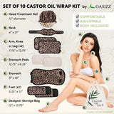 OASIZZ wraps bras et jambes, ajustables et faciles à utiliser.