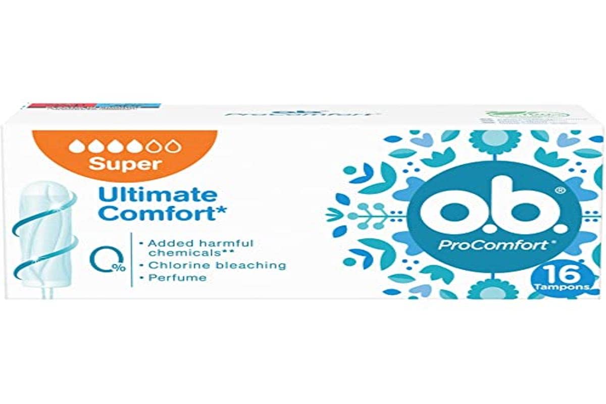 Tampon O.B. Pro Comfort: insertion en douceur grâce au toucher soie
