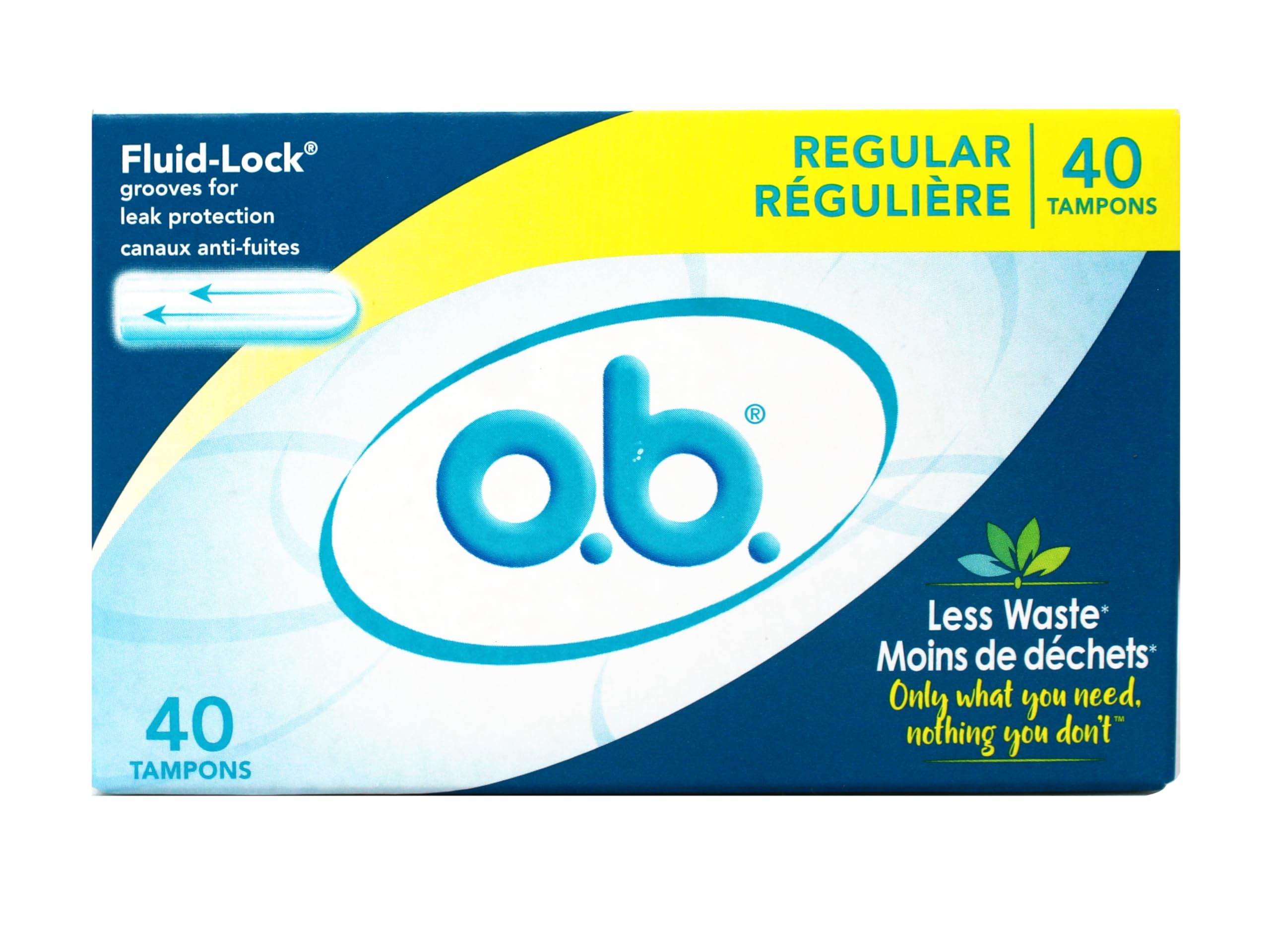 o.b. Pro Comfort absorbance régulière adaptée au flux modéré.