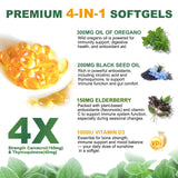 Obill NuTrance gelules origan capot : facile à avaler et absorption optimisée.