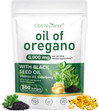 Obill NuTrance huile d'origan flacon : soutien quotidien potentiel grâce à une formule 4-en-1.