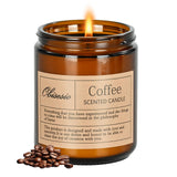 Bougie Obisesio senteur café pour éveiller les sens et créer une ambiance chaleureuse.