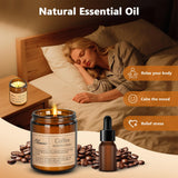 Bougie Obisesio cire soja pour une combustion propre et sans toxines.