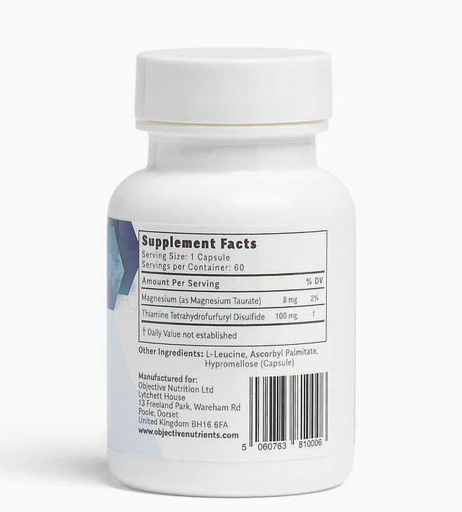 Thiamax, capsules visibles, absorption supérieure pour une meilleure assimilation.