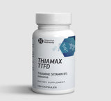 Objective Nutrients Thiamax – bouteille en vue avant, soutien potentiel au métabolisme énergétique.