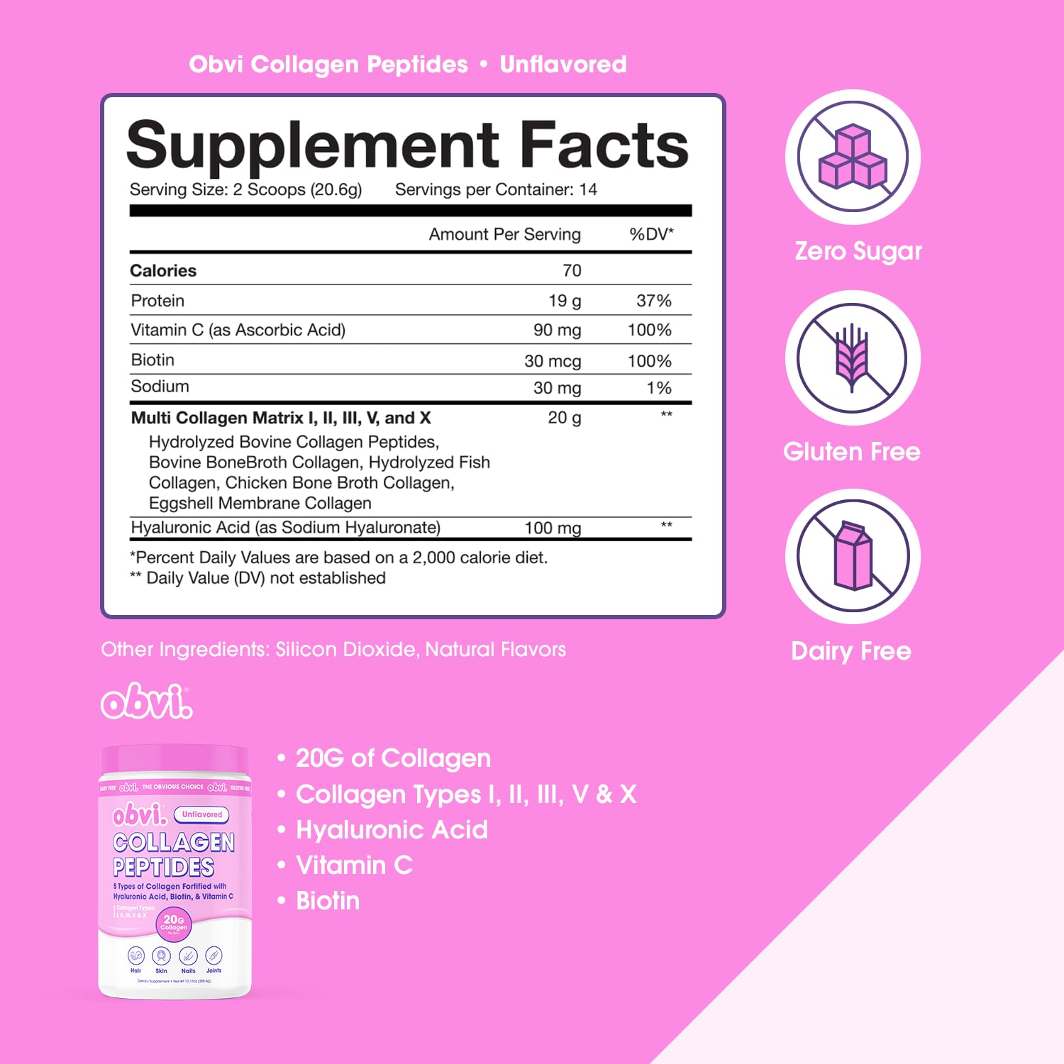 Obvi Collagen Peptides rituel-beaute-quotidien: intégrez-le facilement à votre routine.