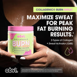 Obvi Collagenic Burn Sweat coffret américain assurant qualité et traçabilité.