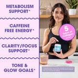 Obvi Multi Collagen Burn Fast — emballage et étiquette sans gluten et keto-friendly.