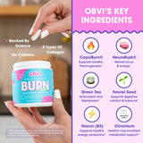 Obvi Multi Collagen Burn Fast — tableau nutritionnel et types de collagène.