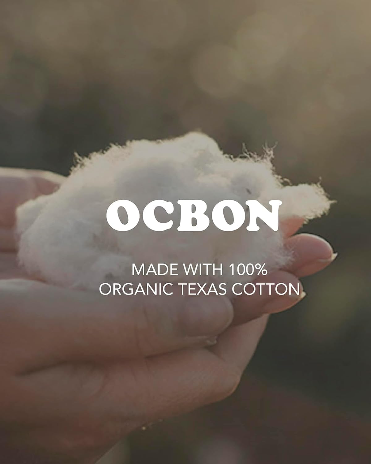 Marque végane et bio OCBON, confort fiable