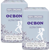 OCBON protections ultra fines nuit 35 cm, douceur et absorption discrète