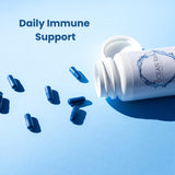 Emballage Ocean Rx Spiruline bleue indiquant ingrédients organiques.