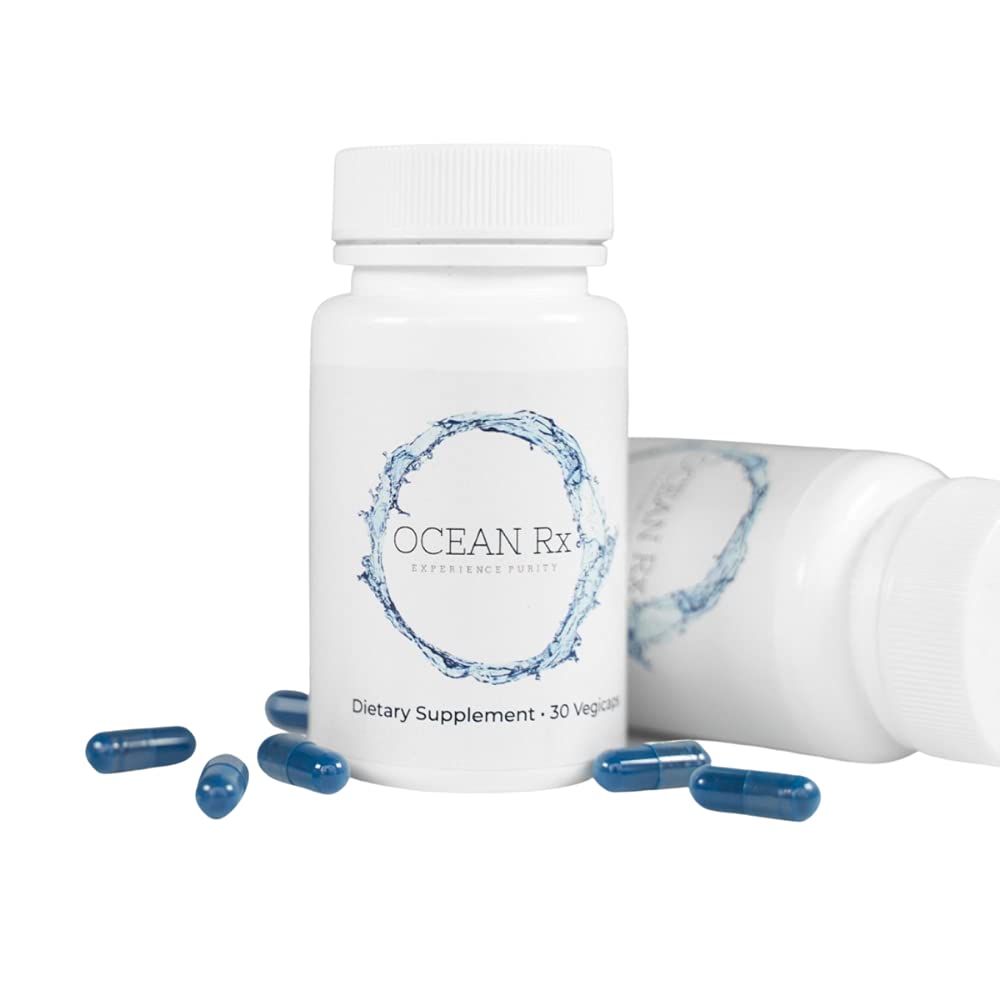 Santé buccale avec Ocean Rx Spiruline bleue, utilisation quotidienne.
