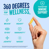 Oceanblue Omega-3 2100 arôme orange: plaisir gustatif à chaque prise.