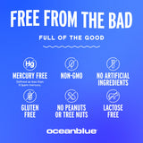 Certification ami de la mer sur Oceanblue Omega-3 2100, sourcing durable