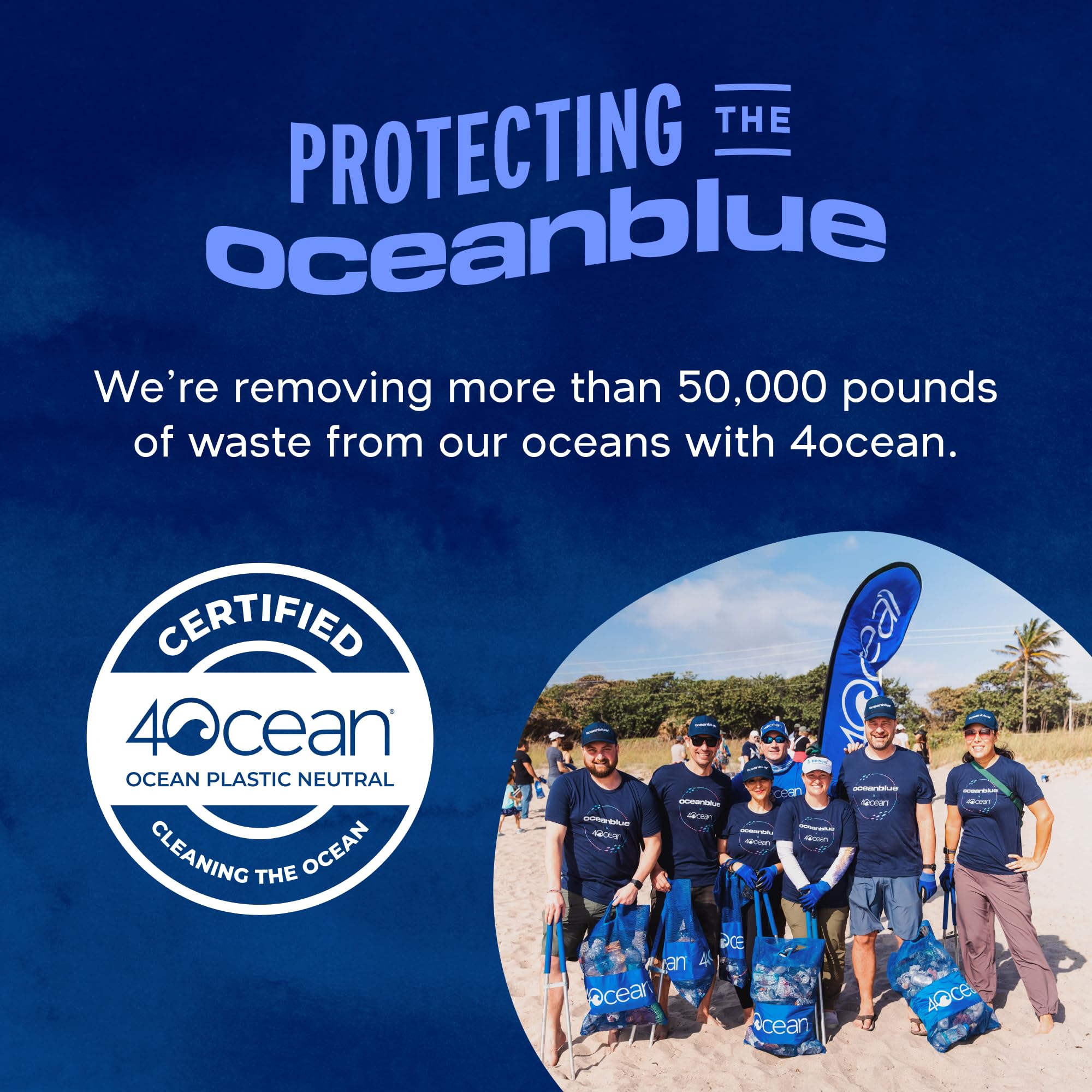 Oceanblue Omega-3 2100 emballage écologique: emballage respectueux de l'environnement.