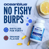 Portion quotidienne Oceanblue Omega-3 2100 pour routine simplifiée
