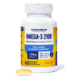 Oceanblue Omega-3 2100mg — capsules sans arrière-goût pour une prise agréable.