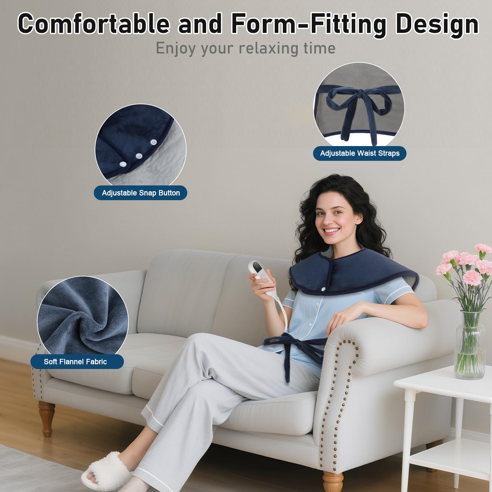 OCSOSO Cordon long de 6,7 pieds pour usage flexible à domicile.