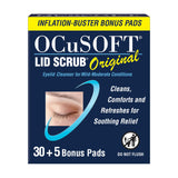 OCuSOFT nettoyant paupières Original, tampons faciles pour une routine quotidienne en douceur.