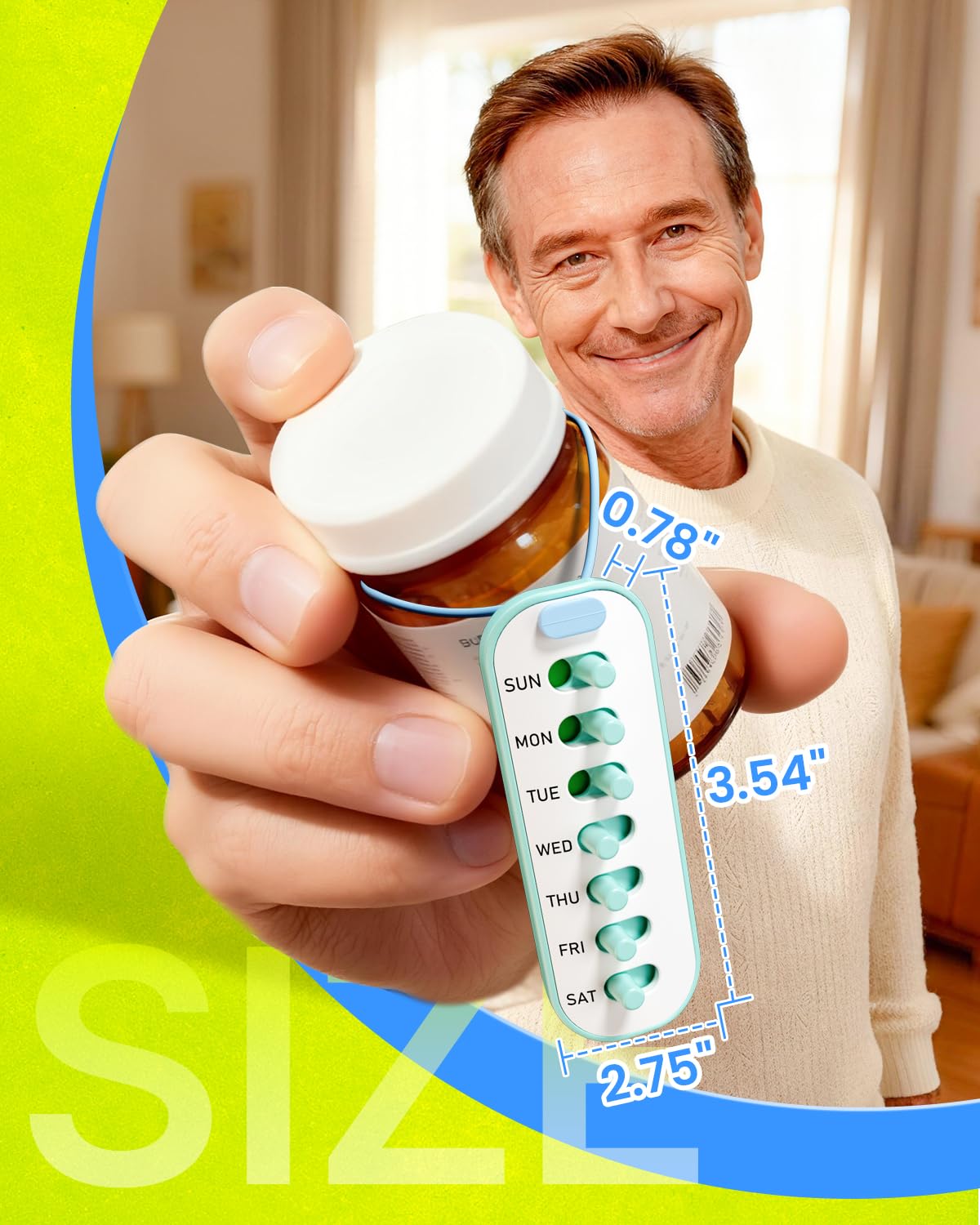 Odaro silencieux-clic-dose offre un rappel clair et discret.